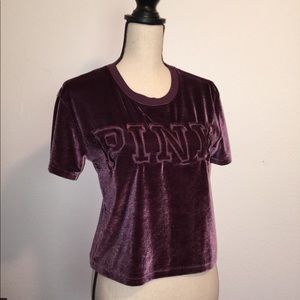 Victoria secret Pink xs velvet t shirt